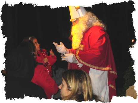 Packerlvergabe Nikolaus - Geschenkausgabe